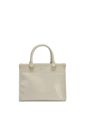 Smtingh leather shopper tote bag