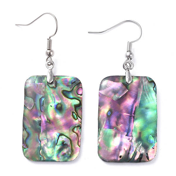 Abalone Shell/Paua Shell Dangle Earrings