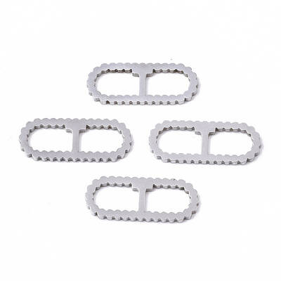 Tarnish Resistant 201 Stainless Steel Links Connectors