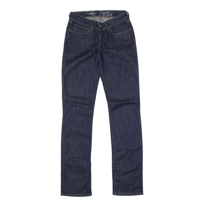 LEVI'S Jeans Blue Denim Slim Straight Womens W27 L34