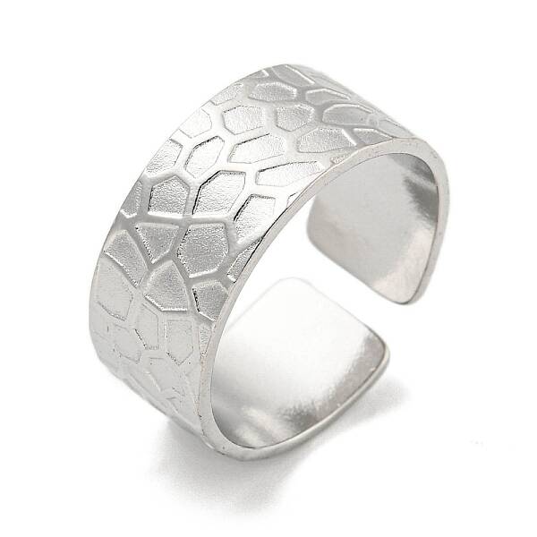 Non-Tarnish 304 Stainless Steel Open Cuff Rings