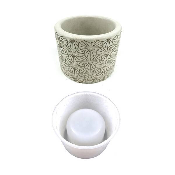 Column Flower Pot Silicone Molds