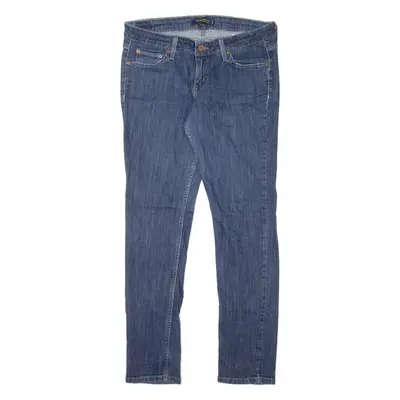 LEVI'S 524 Too Superlow Womens Jeans Blue Slim Skinny W32 L31