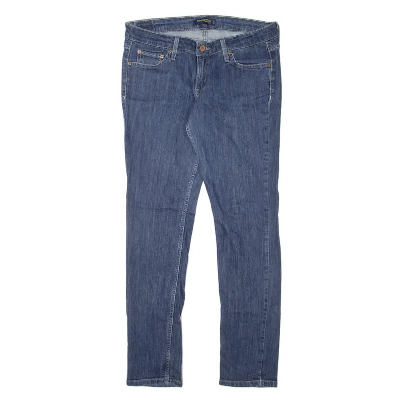 LEVI'S 524 Too Superlow Womens Jeans Blue Slim Skinny W32 L31