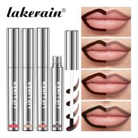Peel off lusterless lipliner, 4 pieces/set, long-term peel off lip stains, women's gift, mother's day gift