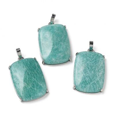 Natural Amazonite Pendants