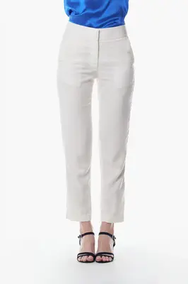 White Tailoring Slim Pants | Size: S | Color: white