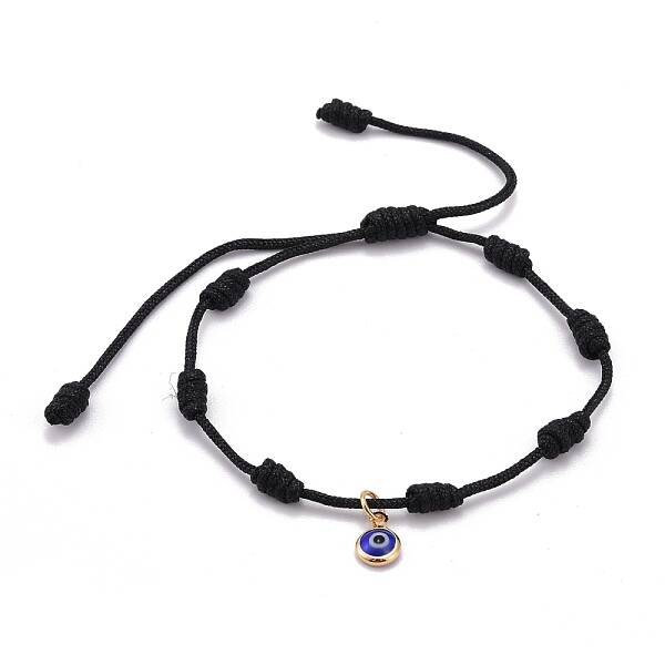 Adjustable Nylon Thread Charm Bracelets