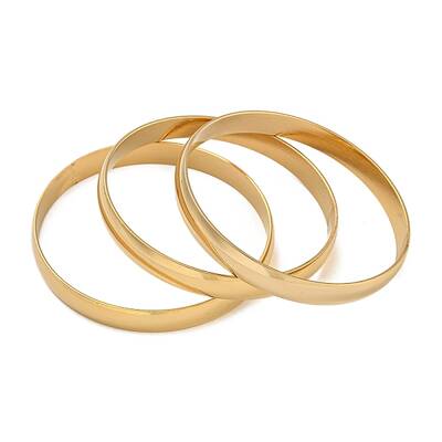 Fashion 304 Stainless Steel Bangle Sets