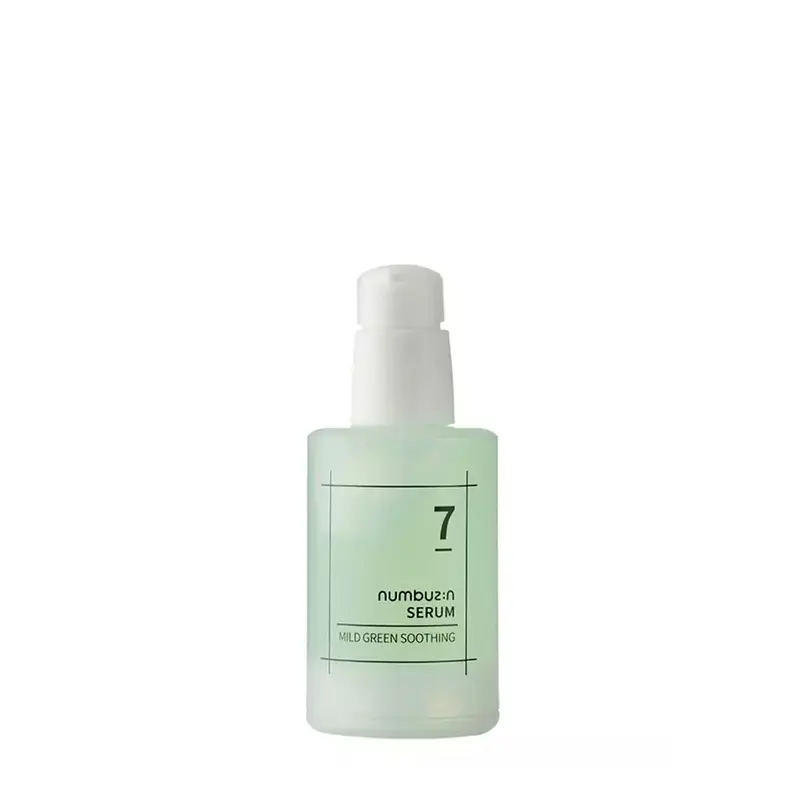 Delicate soothing green serum Numbuzin no. 7