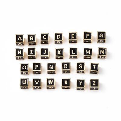 Rack Plating Brass Enamel Beads