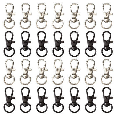 Alloy Swivel Lobster Claw Clasps