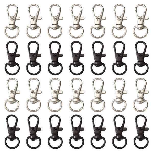 Alloy Swivel Lobster Claw Clasps