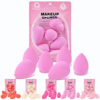 [Buy 1 Item Get 2] 6Pcs Powder Puff Set, Latex Free Reusable Makeup Sponge, Soft Makeup Tools For Powder Cream, Liquid Founda...