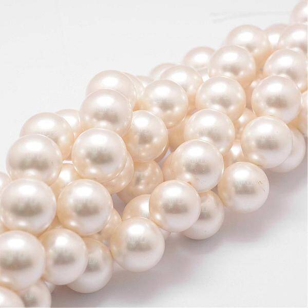 Shell Pearl Bead Strands