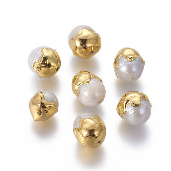Natural Cultured Freshwater Pearl Beads