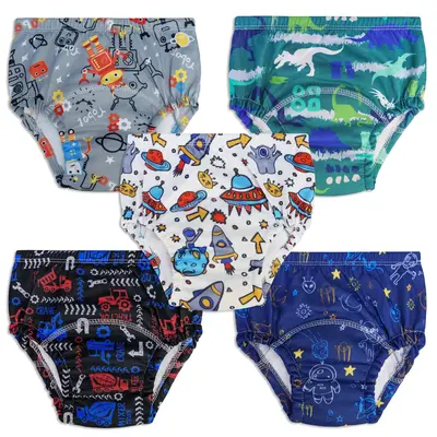 Max Shape Baby Boys Potty Training Underwear Toddler Training Underwear for Boys Absorbent Potty Training Pants Boys Cotton P...