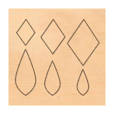 Geometric Wood Cutting Dies