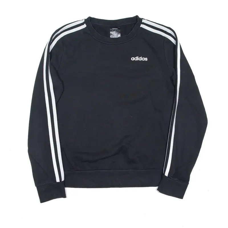 ADIDAS UK4-6 Sweatshirt Black Womens XS