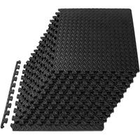 12/20 Tiles Puzzle Exercise Mat ½ in, EVA Interlocking Foam Floor Tiles for Home Gym, Mat for Home Workout Equipment, Kids P...