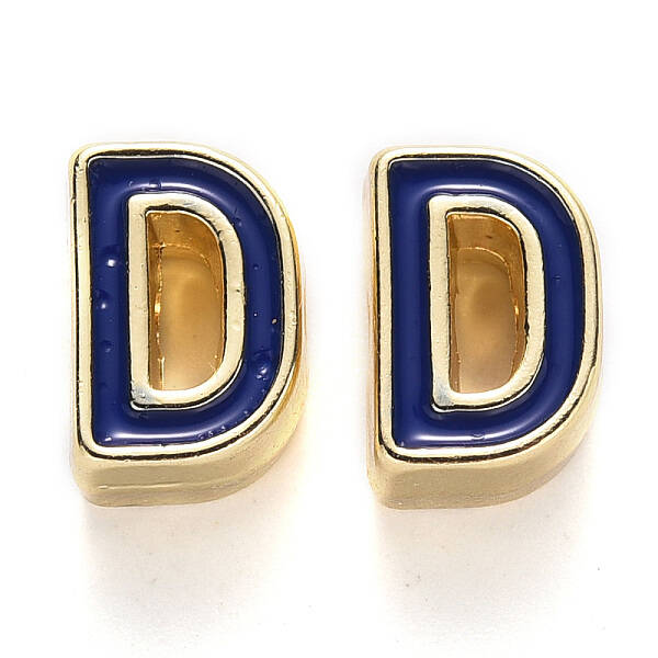 Rack Plating Alloy Enamel Beads