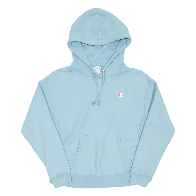 CHAMPION REVERSE WEAVE Womens Blue Hoodie M