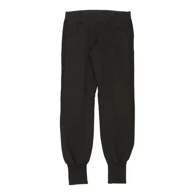 Bootleg Adidas Joggers - Small Black Cotton Blend