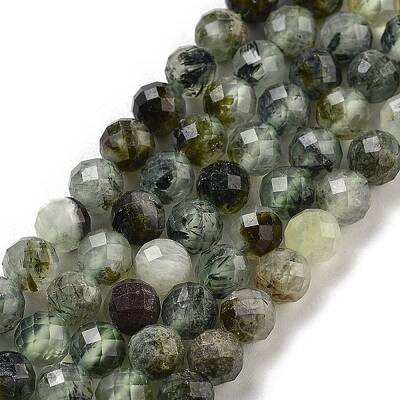 Natural Prehnite Beads Strands