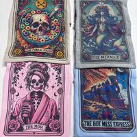 Tarot Card T-Shirts - Print is Sublimation, Unisex T-Shirt, Funny Tee, Funny Apparel, Gift Idea, Relaxed Fit, Comfortable Shi...