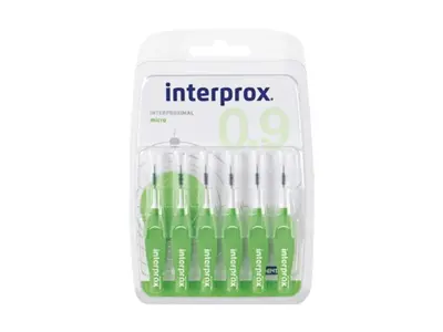 Interprox Interdental Brushes 0.9 Micro 2.4mm x6