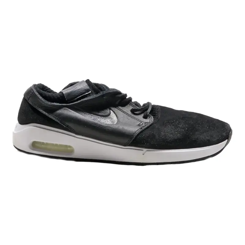 NIKE Sneaker Trainers Black Canvas Mens UK 8