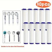 High-Pressure Cotton Core Showerhead Filter Replacement for Efficient and Clean Water - Fine Fit and Durable Construction wat...