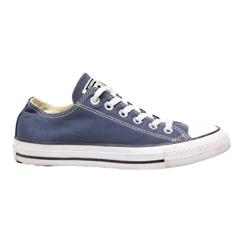 CONVERSE Chuck Taylor All Star Low Top Trainers Blue Canvas Womens UK 4.5