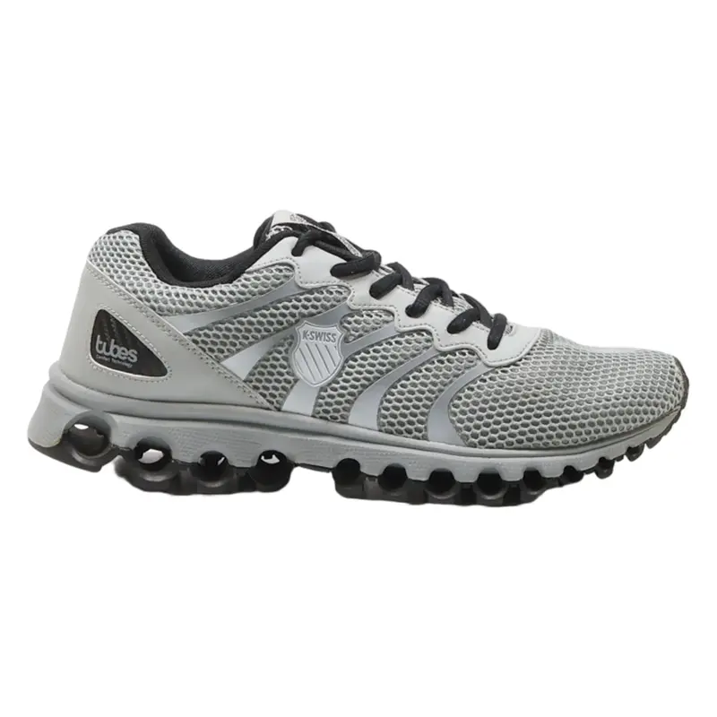 K-SWISS Sneaker Trainers Grey Synthetic Mens UK 9.5