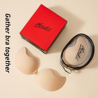 Minikit Adhesive V-bra, Invisible push up sticky braWomenswear wireless bras for women Comfort BasicMinimalist Skin Vneck str...