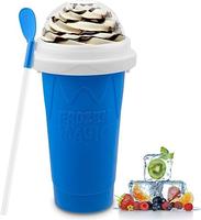 Slushie Maker Cup - Magic Quick Frozen Smoothies Cup for Homemade Milk Shake Ice Cream Maker, Cooling Cup, Double Layer Squee...