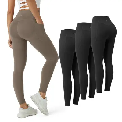 Halara 3-Piece SoCinched High Waisted Butt Lifting Tummy Control Side Pocket Shaping Workout UltraSculpt Leggings #summer#sum...