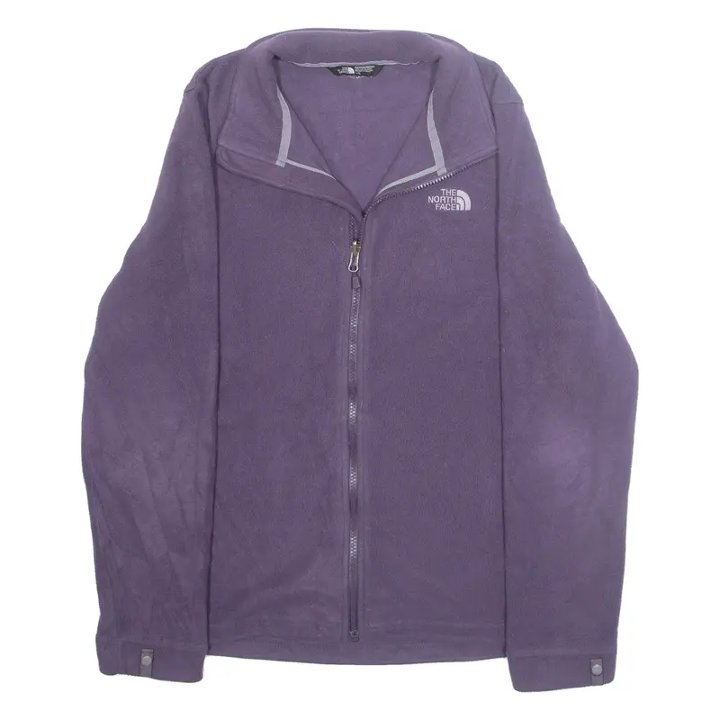 THE NORTH FACE Womens Fleece Jacket Purple L