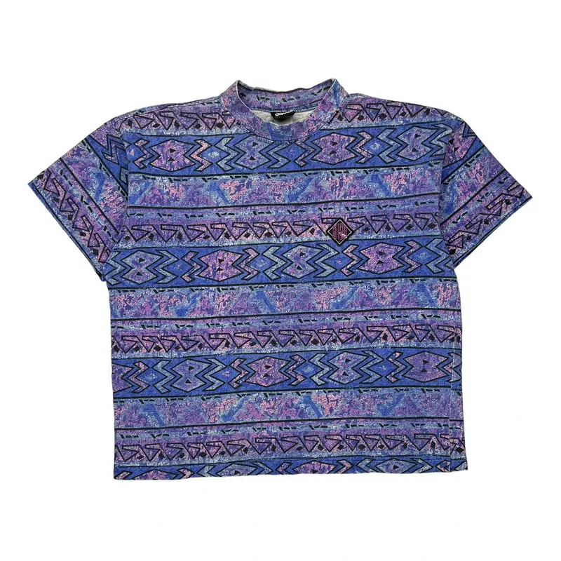 Single Stitch Gotcha Graphic T-Shirt - 2XL Multicoloured Cotton