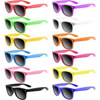 12 Pack Sunglasses Neon Colors Sunglasses Party Favors Goody Bag Fillers Bulk for Birthday Party Beach Pool Party,Travel Acce...
