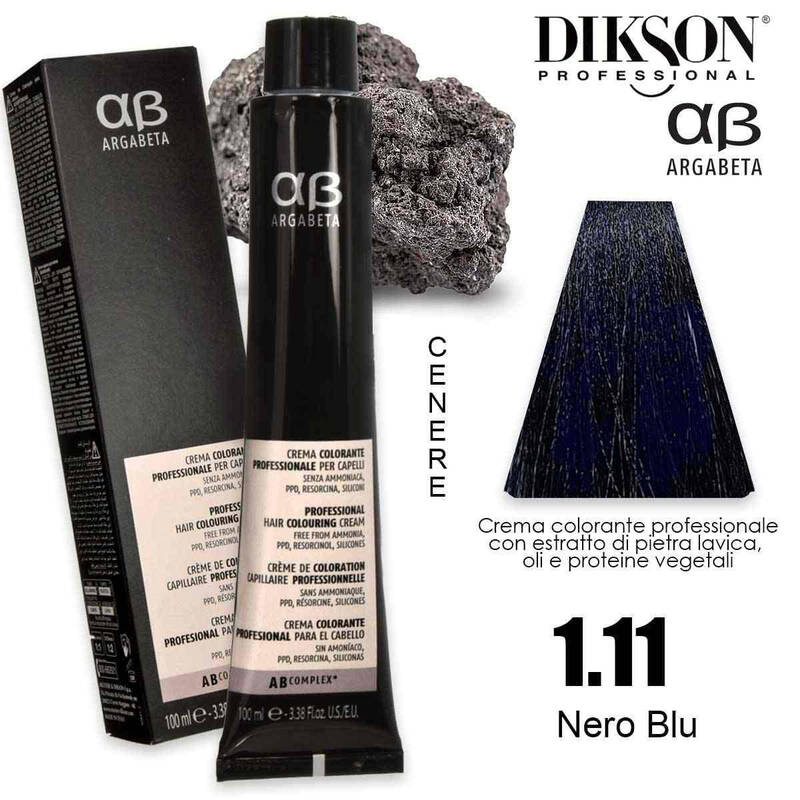 Dikson Argabeta Color 100 Ml 1.11 Black Blue