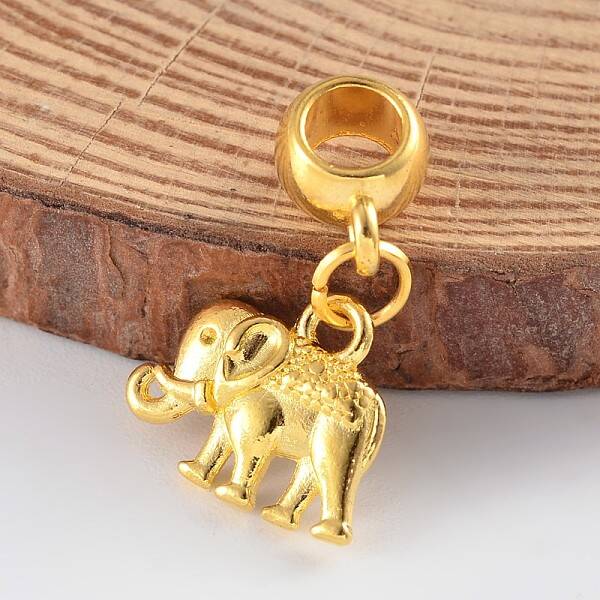 Elephant Alloy European Dangle Charms