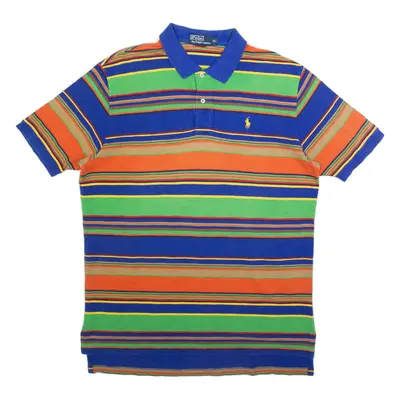 POLO RALPH LAUREN Oversized Mens Polo Shirt Blue XL