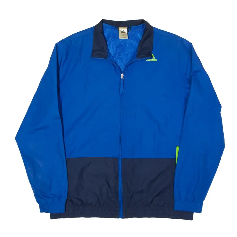 ADIDAS Shell Jacket Blue Mens XL