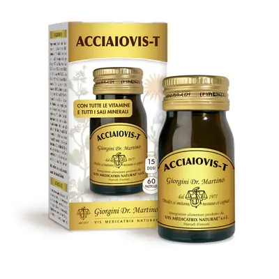 Dr Giorgini Acciaiovis-T 60 tablets of 500 mg - 30 gr