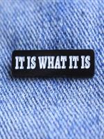 Enamel Lapel Pin, Phrase Brooch for Shirt, Jacket, Backpack, Fashion Accessories for Women & Men, Jewelry Gift for Best Frien...