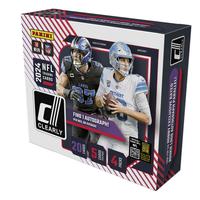 Break 1334: 1 Box PYT 2024 Panini Donruss Clearly NFL Football Trading Cards Hobby Box