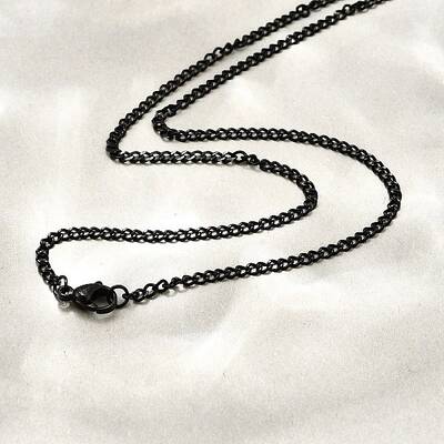 304 Stainless Steel Curb Chain Necklaces