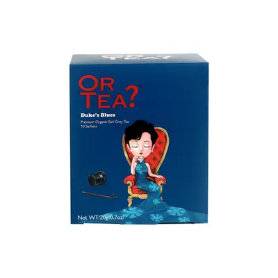 Or tea? Organic Duke's Blues, sachets - box of 10 pieces