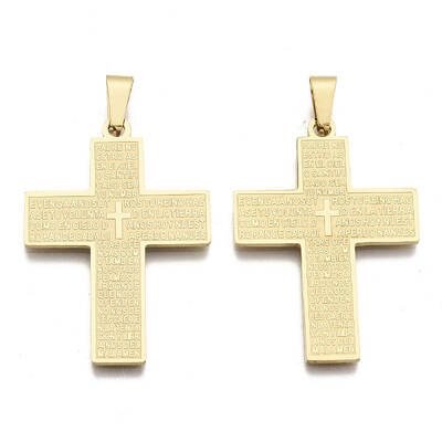 201 Stainless Steel Big Pendants
